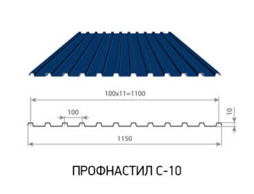 Профлист С10